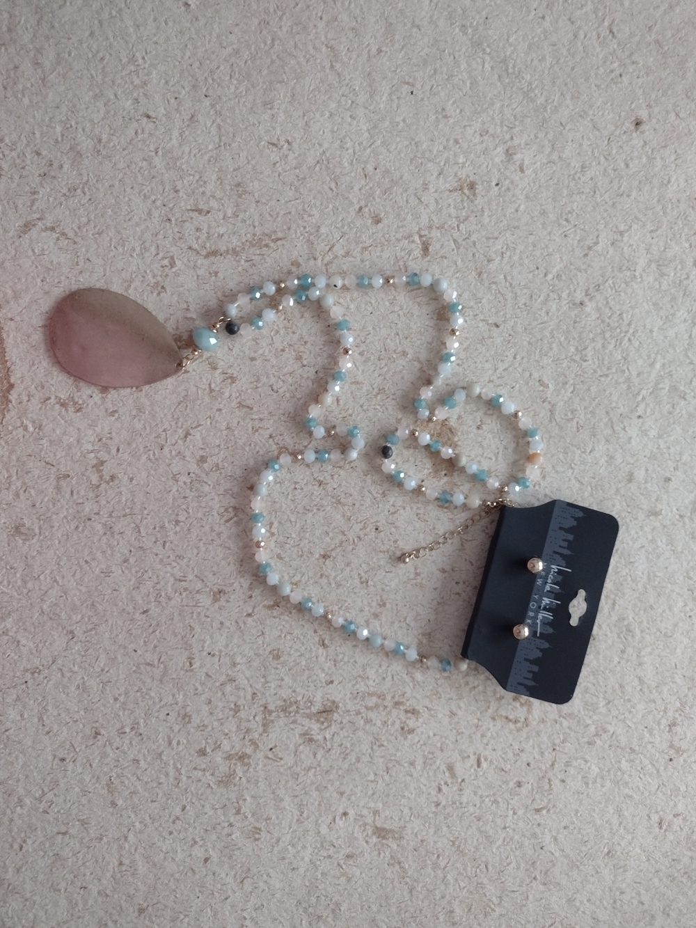 Nicole Miller Necklace Earrings Set